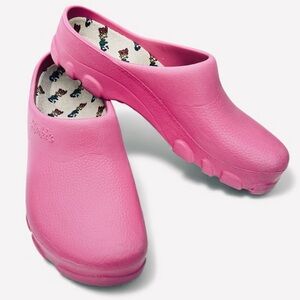Birki’s Pink EVA Professional Slip On Clogs Made in Germany Sz 41 Women 10 Men 8